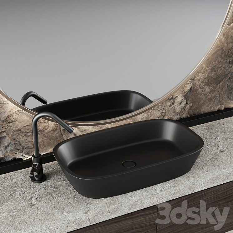 Bathroom console No. 5 3D Model