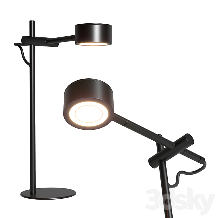 Clyde MoodMaker LED Table Lamp 3DS Max - thumbnail 1