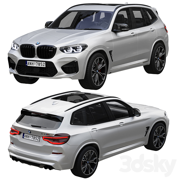 BMW X3 M 3D Model