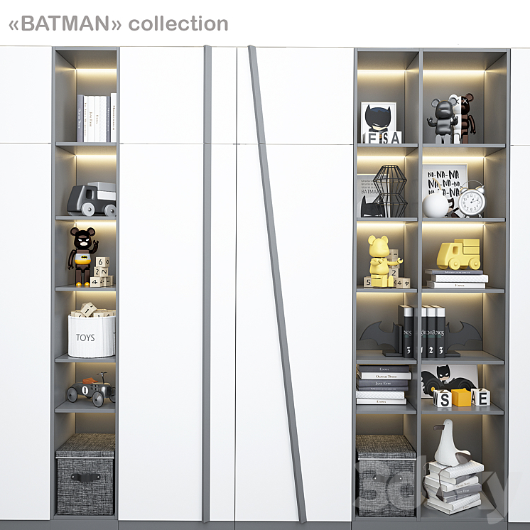 ARBUZOV_STUDIO BATMAN COLLECTION_wardrobe 3D Model