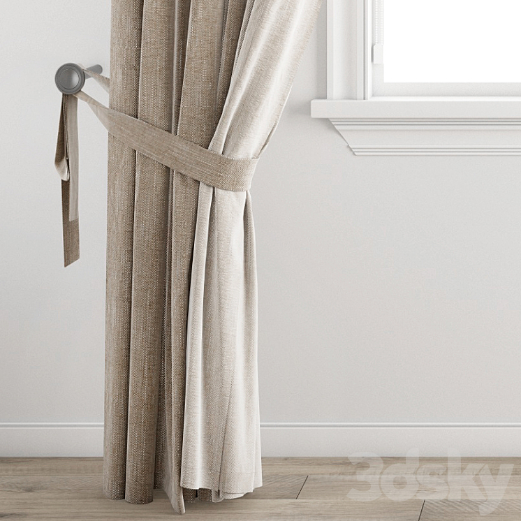 Curtain 228 3D Model