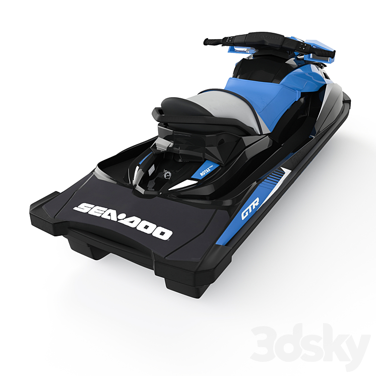 Hydrocycle Sea Doo GTR_230 3D Model