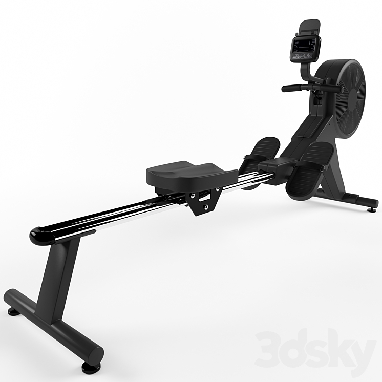 Rowing Machine 3D Model Free