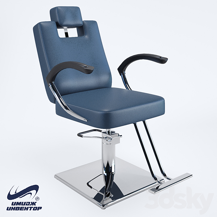 “OM Hairdressing chair “”Superman””” 3DS Max - thumbnail 1