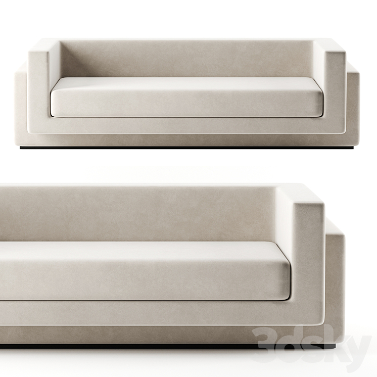 LILLE SOFA by STEPHANE PARMENTIER 3DS Max - thumbnail 1