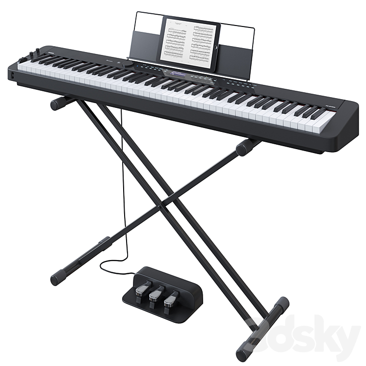 Casio PX-S3000 3D Model
