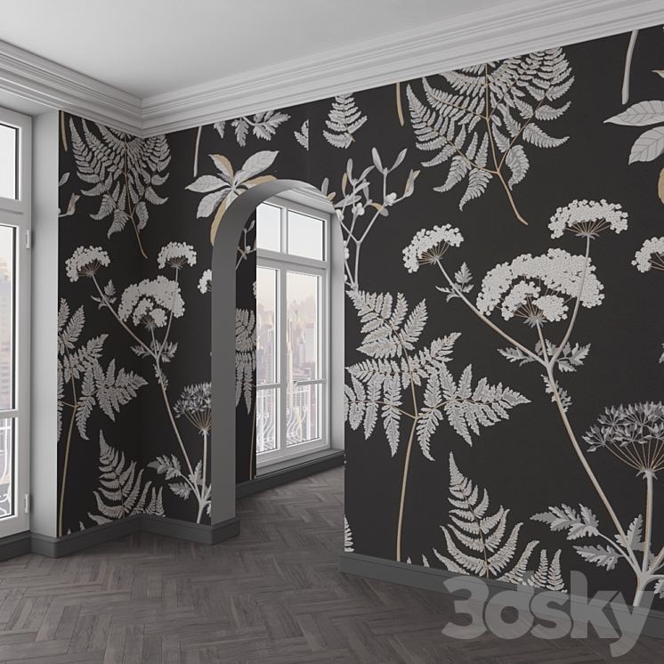 Wallpaper CASELIO 202 - Wall covering - 3D model