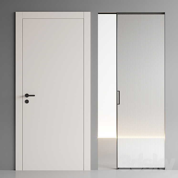 Garofoli Doors Set 3 3D Model