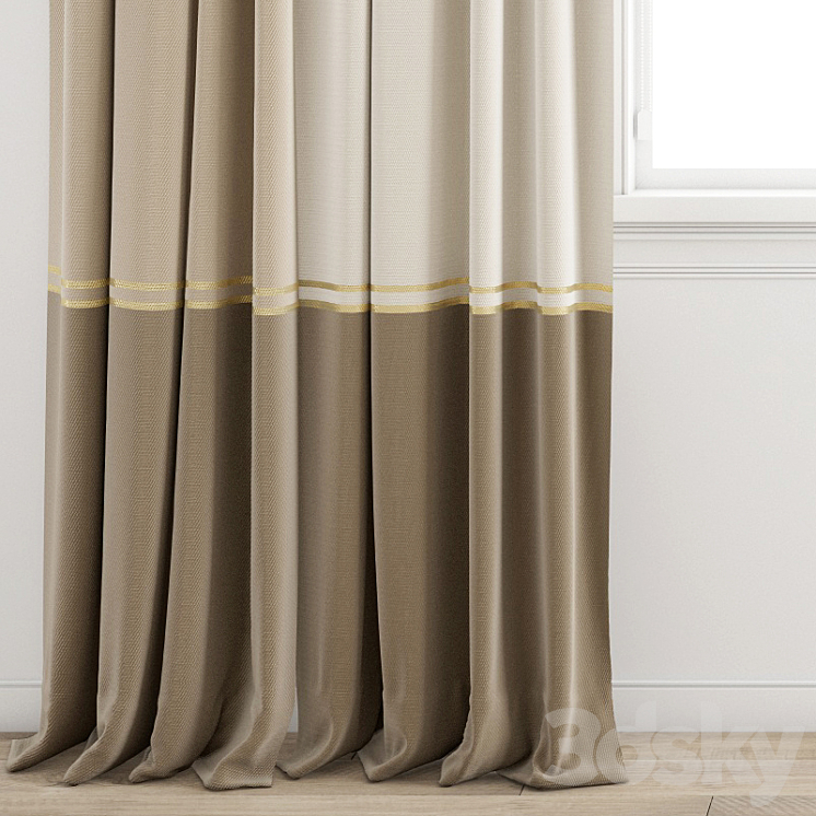 Curtain 238 3D Model