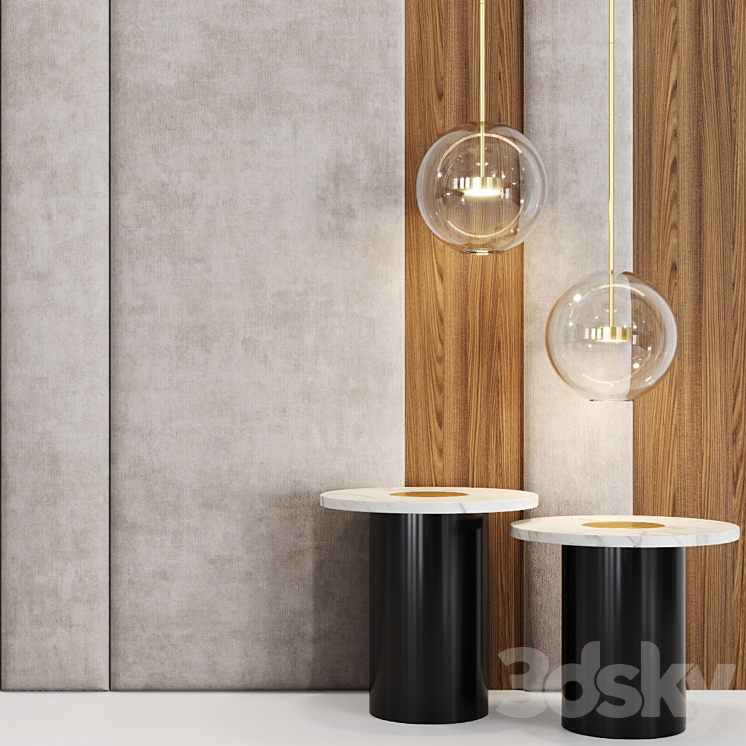 Decotarive Wall panel 034 3D Model