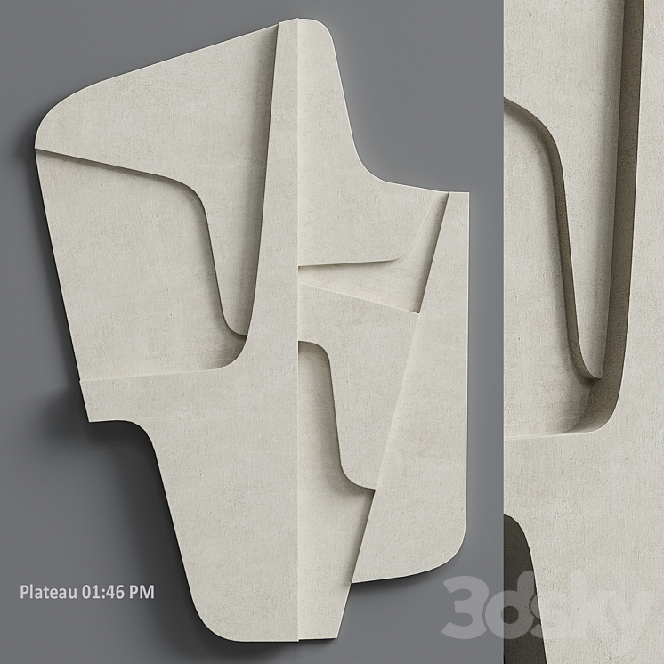 Atelier Plateau. Relief 10 - Frame - 3D model