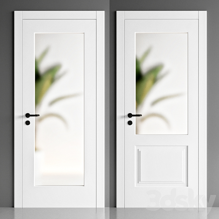 Garofoli Doors Set 4 3D Model