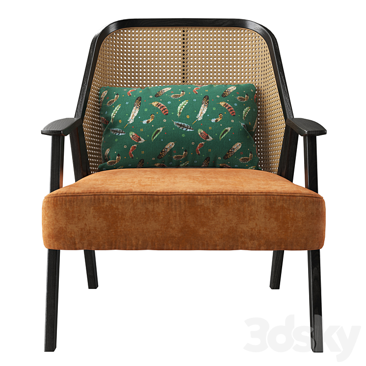 Roche bobois weg armchair 3D Model