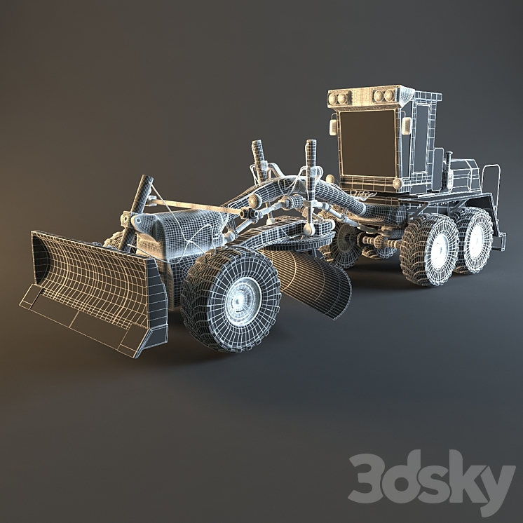 auto grader AG -2501 3D Model