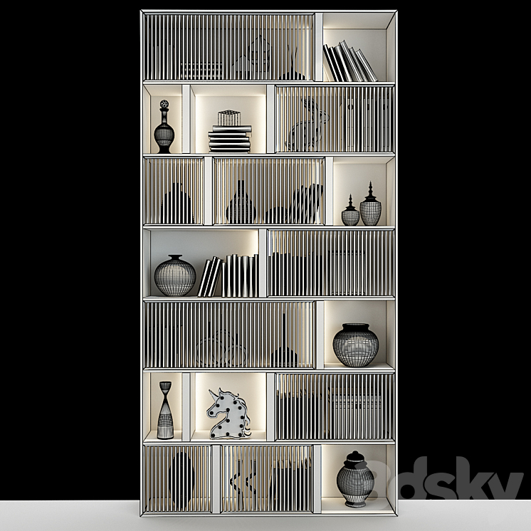 Cabinet Furniture 0362 3DS Max - thumbnail 2