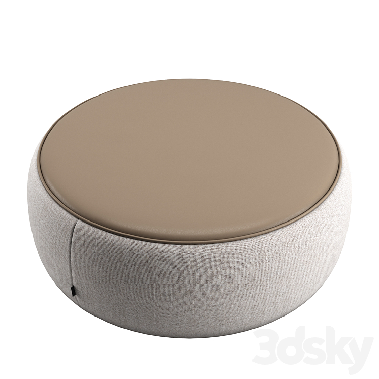 Pouf SEBASTIAN by LASKASAS 3D Model