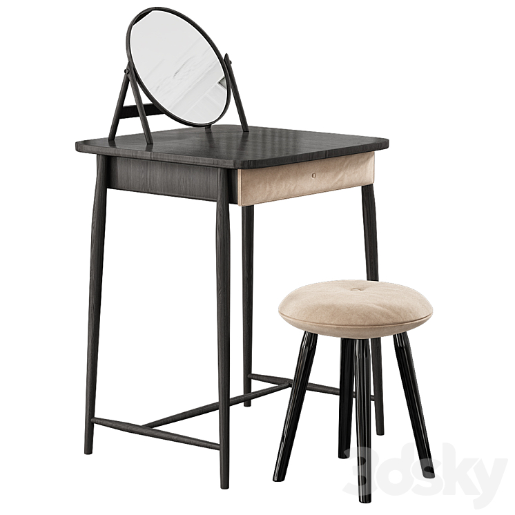 Toilet table Dressing table 3D model