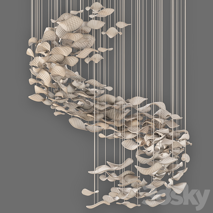 ceiling light 107 3D Model Free