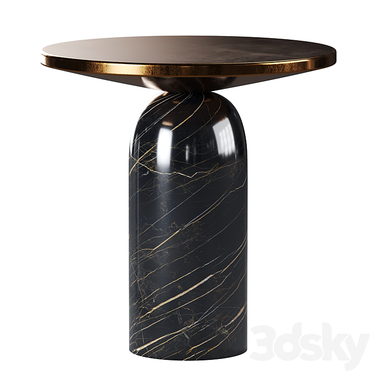 Martini Side Tables By CB2 3DS Max - thumbnail 2