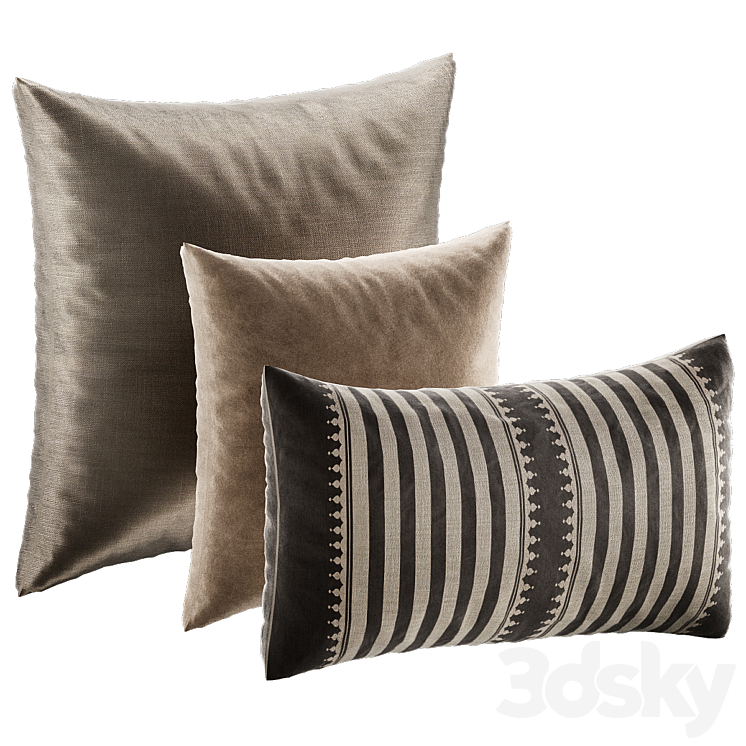 Decorative Pillow №33 3D Model