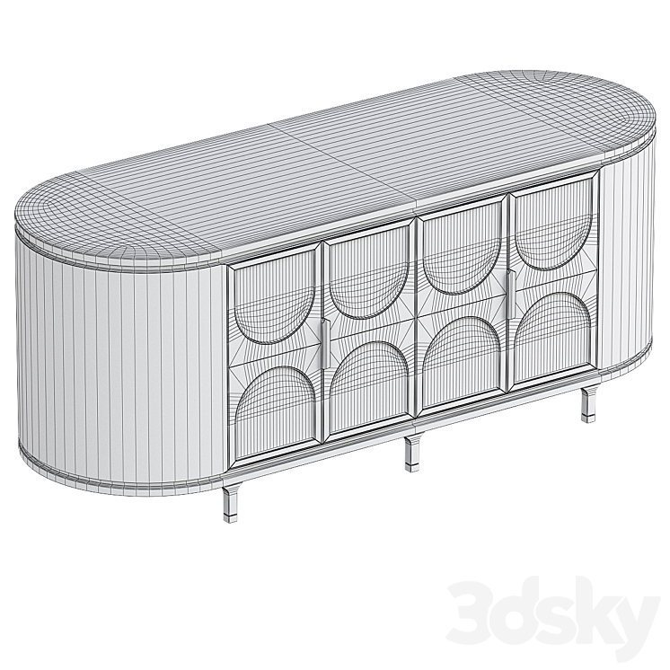 Chest of drawers Verona Frato Interiors 3DS Max - thumbnail 2
