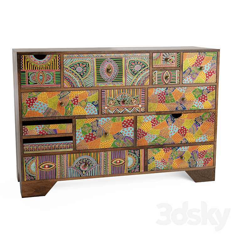 Sideboard paradise Sideboard & Chest of drawer 3D model