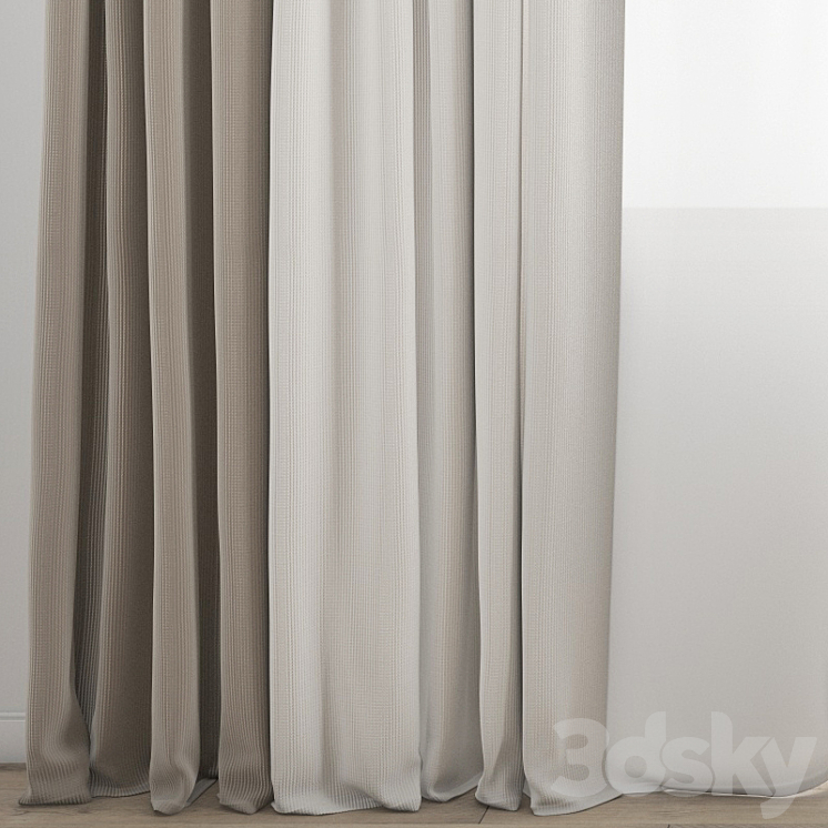 Curtain 266 3D Model