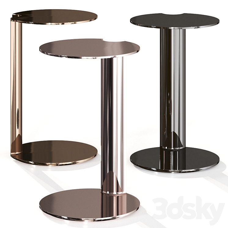 Minotti NAY Coffee table Designer Rodolfo Dordoni 3DS Max Model - thumbnail 1