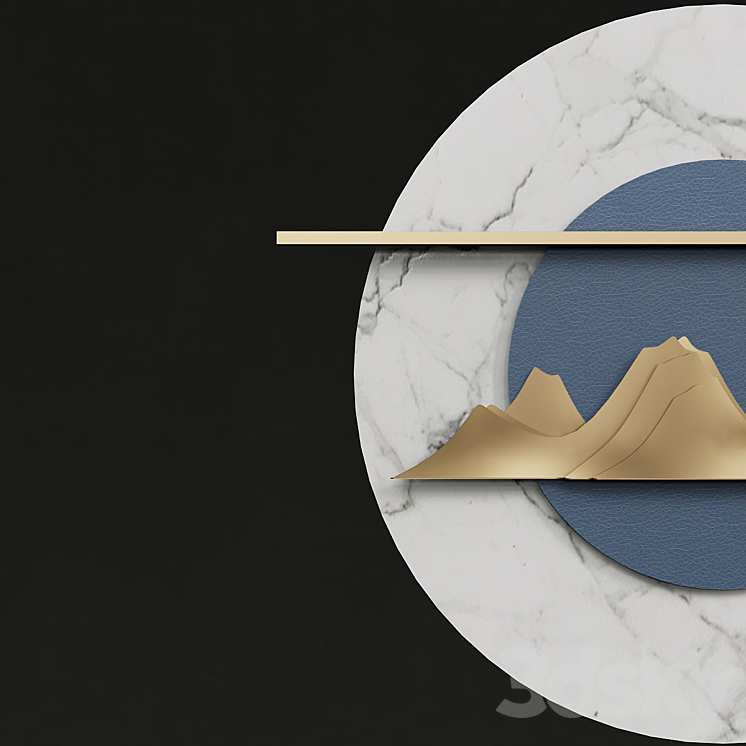 LaLume - Moon in the clouds # 4 3D Model
