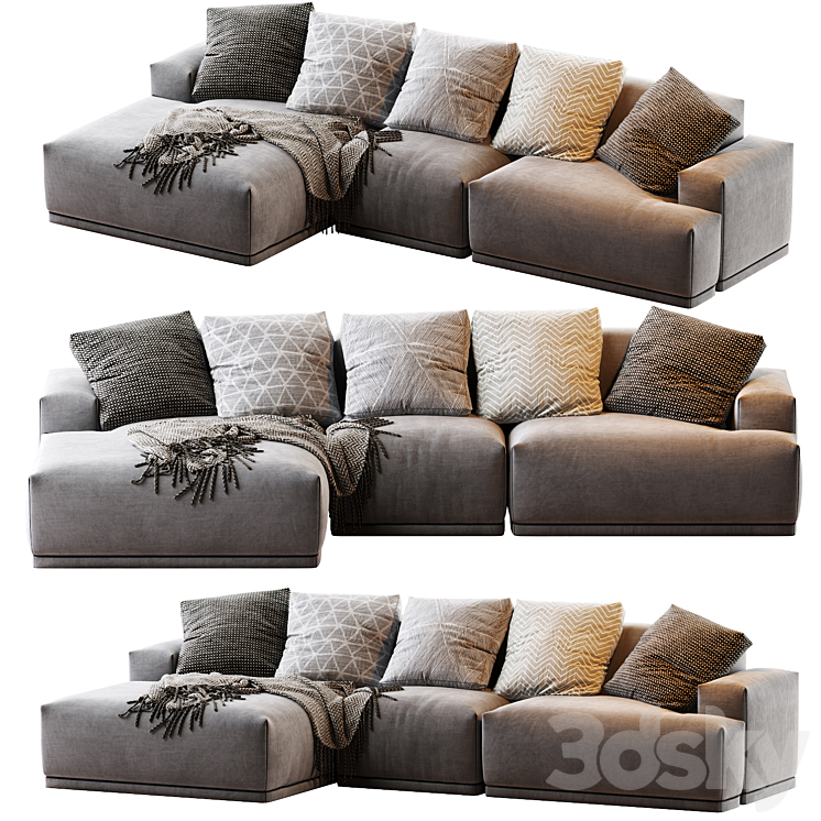 CONNECT MODULAR SOFA 3D Model