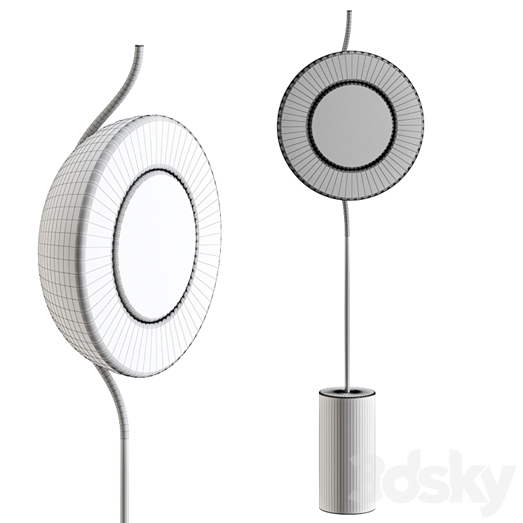 PENDULUM floor light Pendulum by CTO Lighting 3D Model