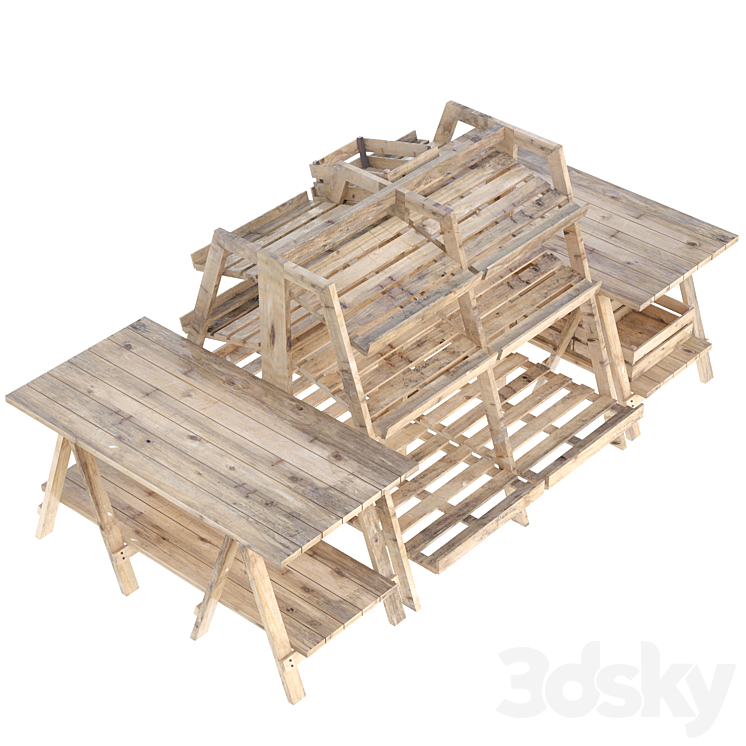 JC Grocery Store 9 3D Model