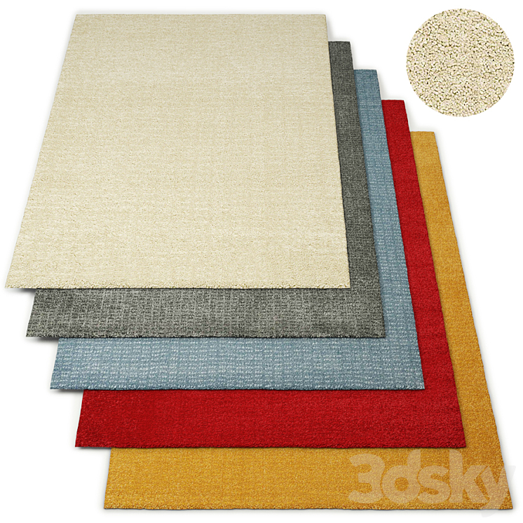 Carpets Langsted IKEA Carpets 3D model