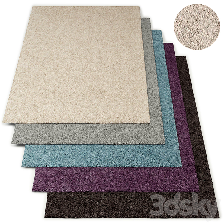 Stoense carpets from IKEA Carpets 3D model