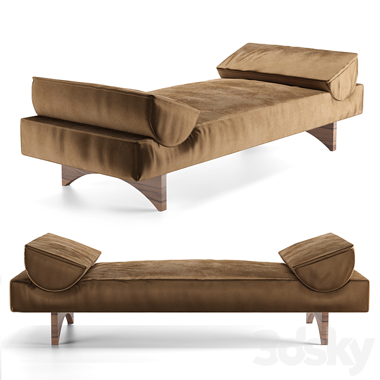 Daybed by Kevin Walz 3DS Max Model - thumbnail 1