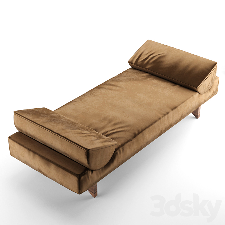 Daybed by Kevin Walz 3DS Max Model - thumbnail 2