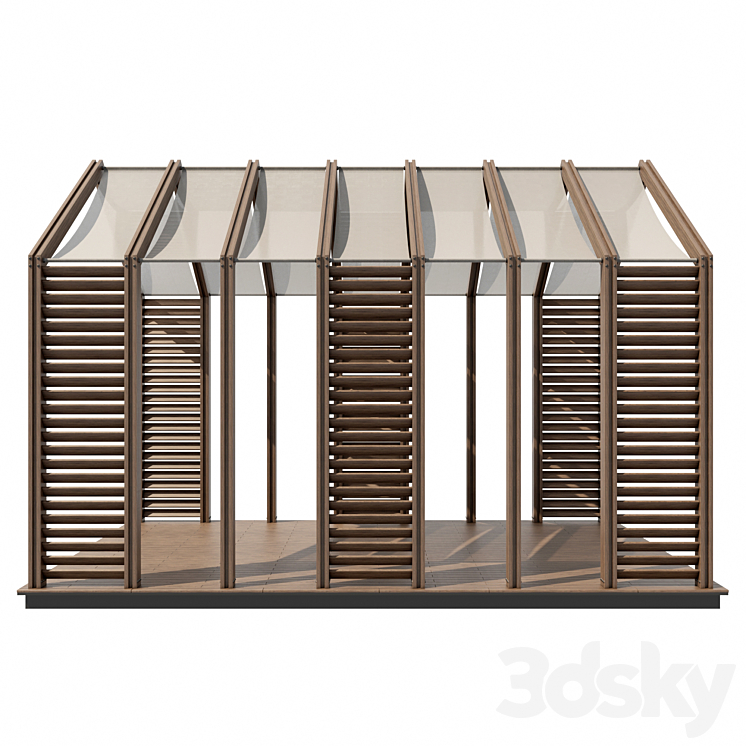 Pergola 14 3D Model