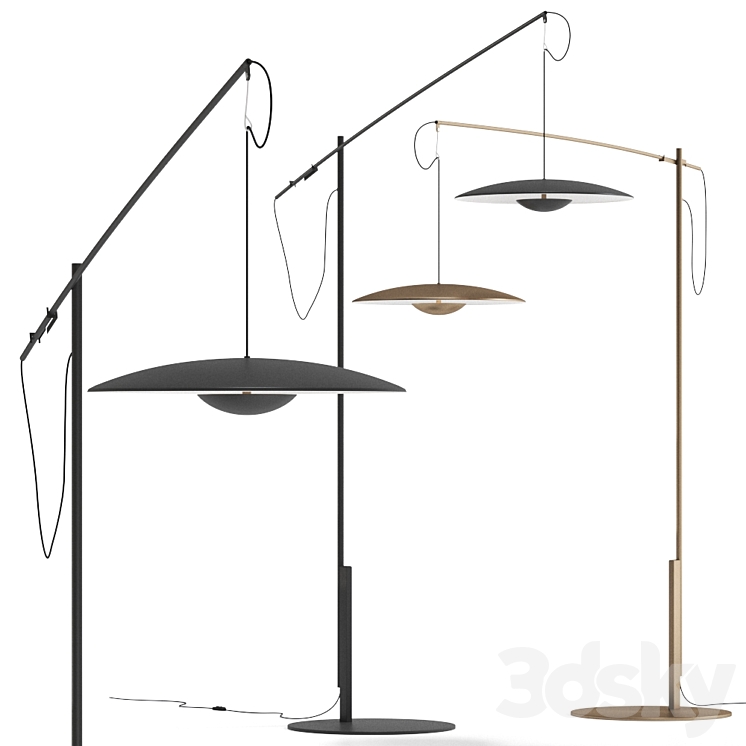 Ginger XL 42 floor lamp by Marset Free Download