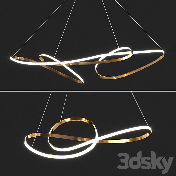 Ribbon Led ceiling light Free Download