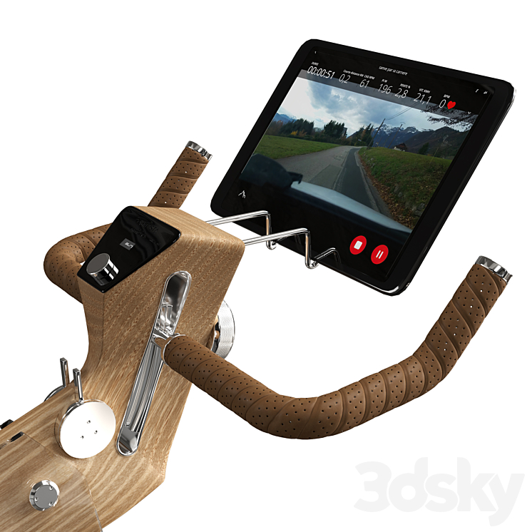 Fuoripista Stationary Bike 3D Model Free