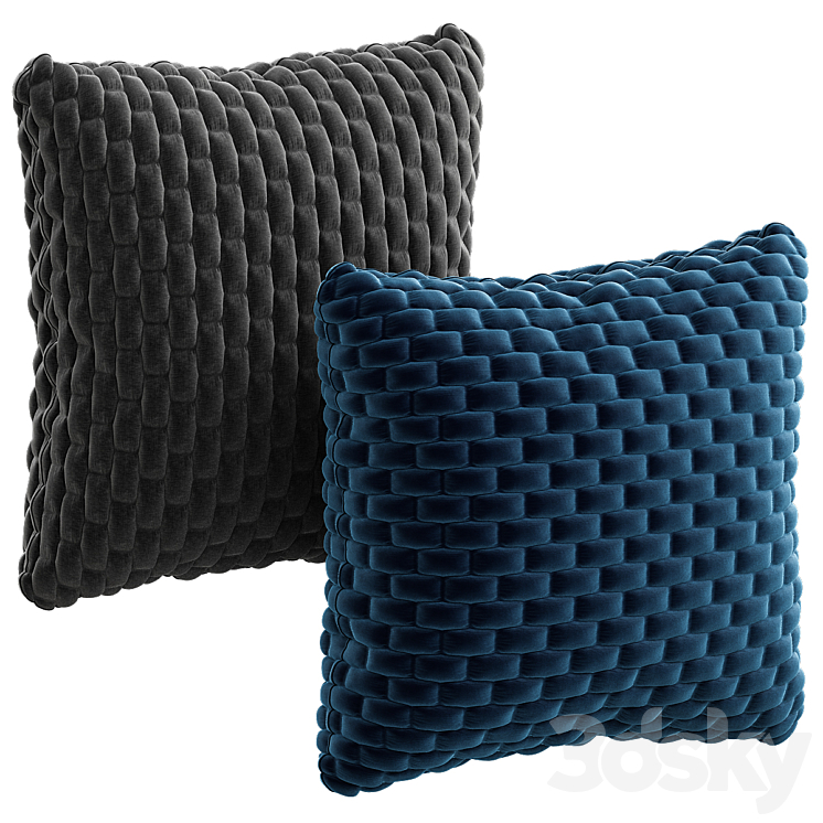 Decorative Pillow ?63 3D Model