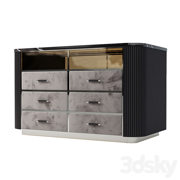Wardrobe island 02 3D Model
