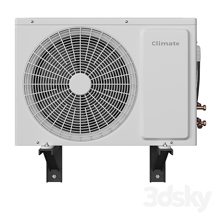 Air conditioner 3D Model