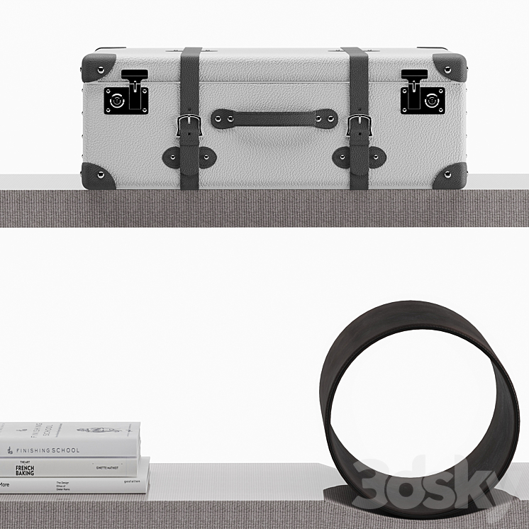 Cierre Imbottiti Bookcase O 3D Model