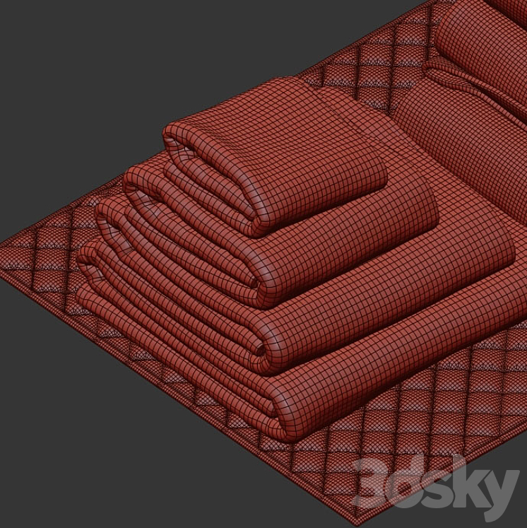Towel 44 3D Model