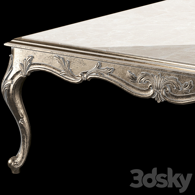 roberto giovannini middle coffee table 3D Model Free