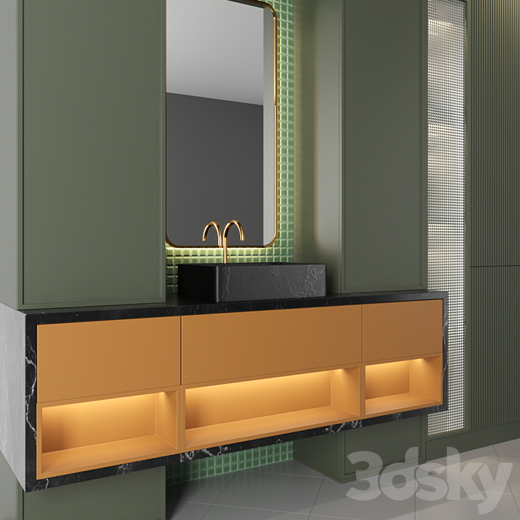 Bath set RPM 01 3D Model