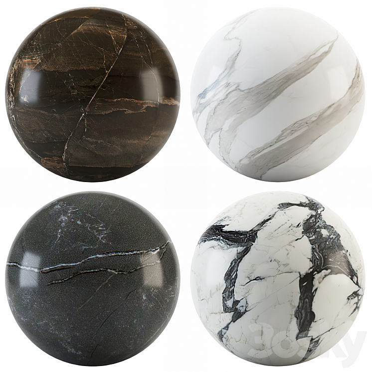Collection Marble 06 3DS Max - thumbnail 1