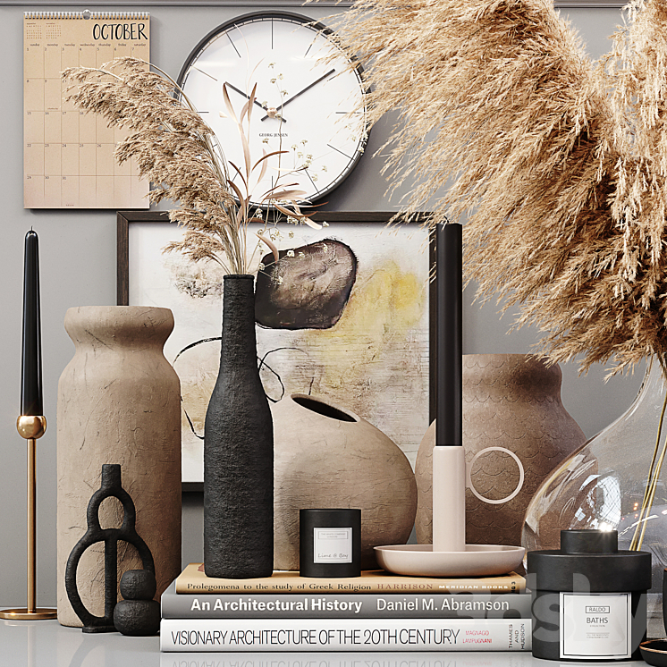 Decor Set 034 3D Model