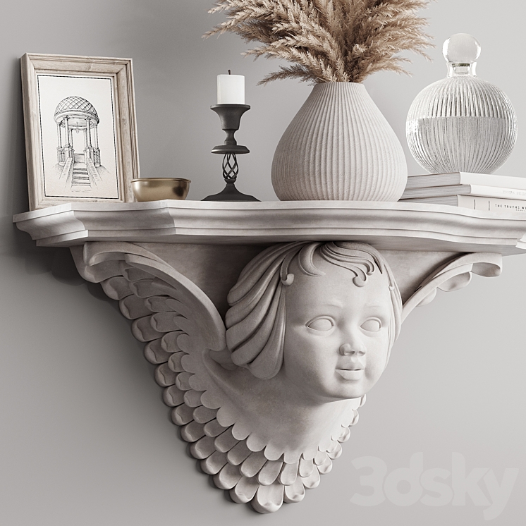 Decorative set 039 3D Model